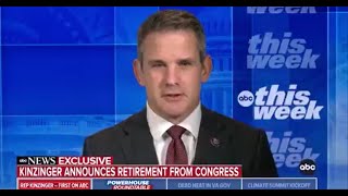 Rep. Kinzinger On ABC: Retirement from the House, Advancing Democracy, Progress of Jan. 6 Committee