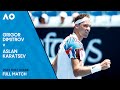 Grigor Dimitrov v Aslan Karatsev Full Match | Australian Open 2023 First Round