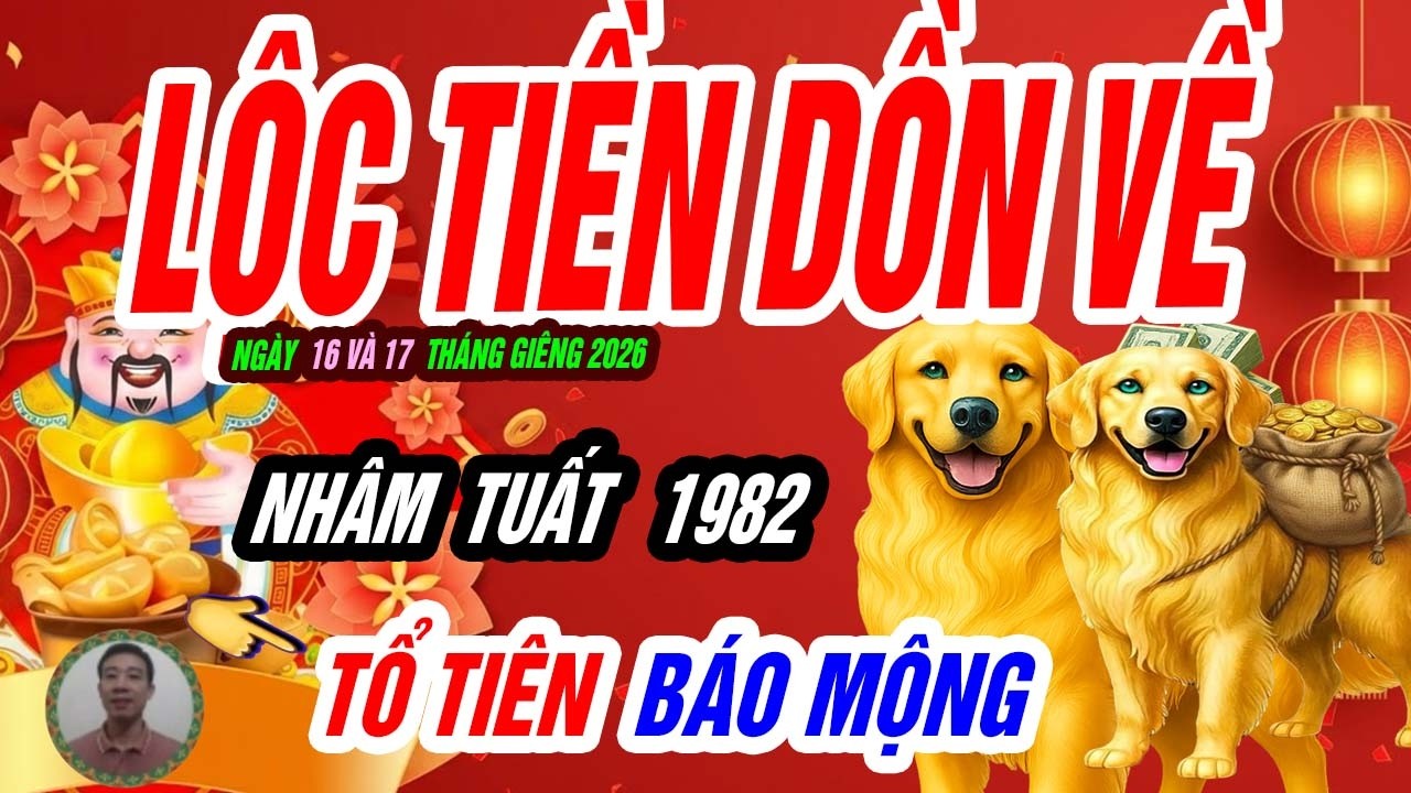 🐶 Phúc Đức Trở Mình! NHÂM TUẤT 1982 đúng 48 giờ thiêng đón lộc lớn