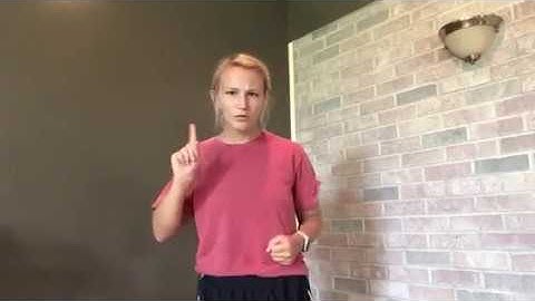 Week 1 ASL video submission