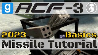 Garry's Mod ACF-3 Missile Tutorial | How To Use & How To Get | Armored Combat Framework 2023