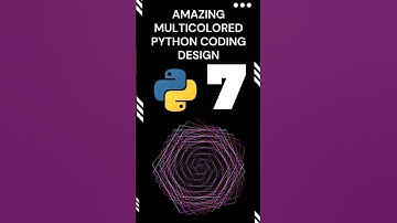 Design 7 – Hypnotic Spiral Animation in Python! 🌀✨ #Shorts #python #youtube #youtubeshorts #coding