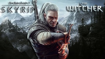THE WITCHER in Skyrim With Mods