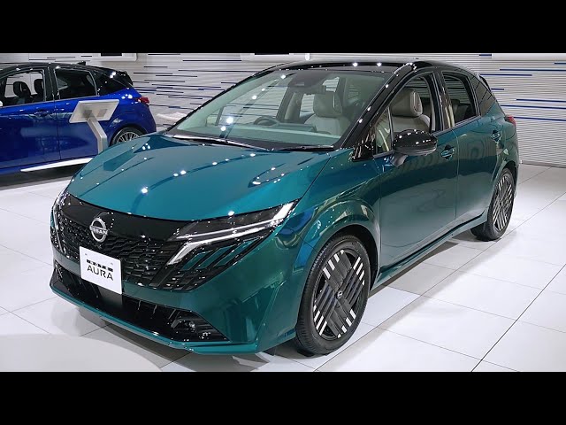 日産オーラ G【NISSAN AURA G】フォレストグリーン☓スーパーブラック2
