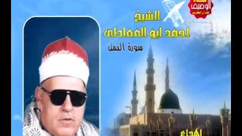 أحمد أبو المعاطى سورة النمل