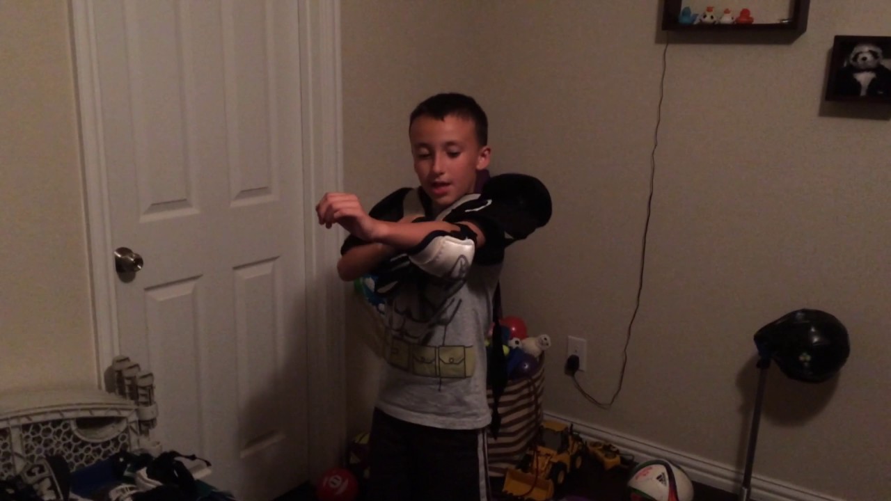 How to put on hockey gear YouTube