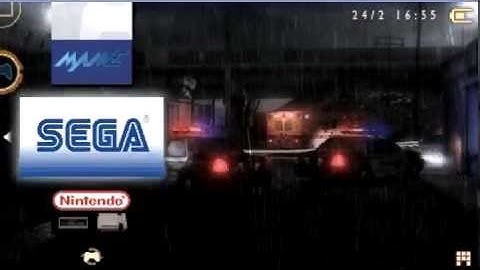 Dynamic Heavy Rain Theme 5.00 PSP (HD)