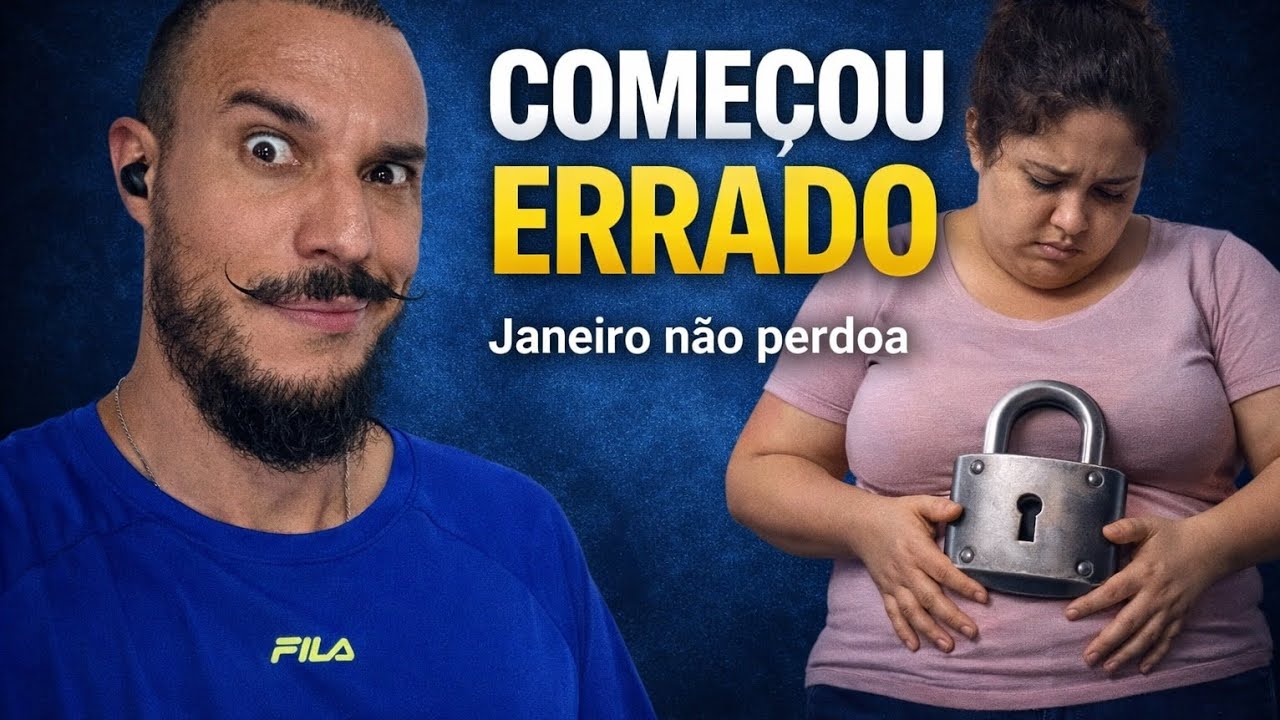Se vc ENGORDOU no fim do ANO, e começou janeiro ASSIM, esse é o maior ERRO vc pode cometer. 