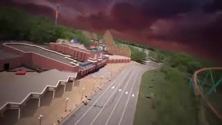 Twisted Cyclone Animated Onride POV *RMC Georgia Cyclone* Six Flags Over Georgia