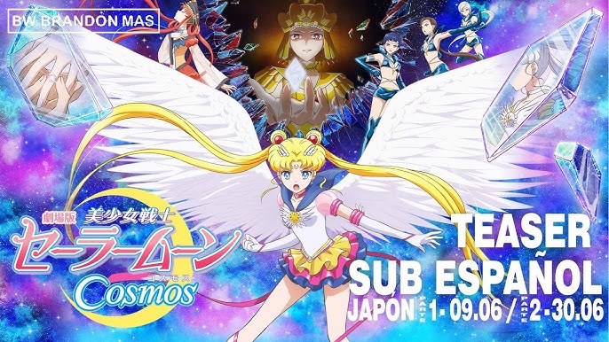 Sailor Moon Cosmos tem trailer inédito divulgado