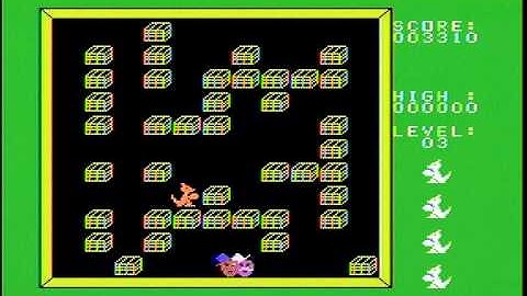 Hopper (TI-99/4A) gameplay footage