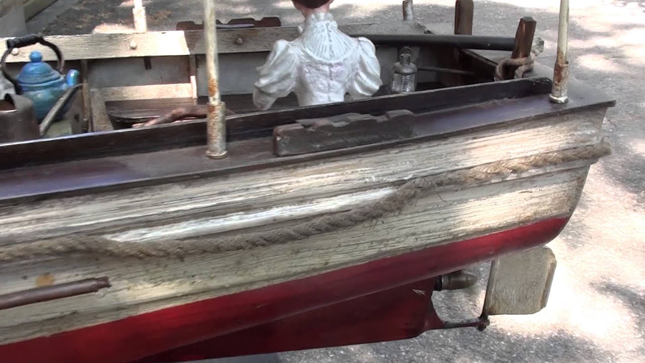 African queen ,,rc steam boat,,, - YouTube