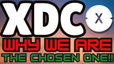 🚨#XDC: WAAROM WIJ DE UITVERKORENEN ZIJN👀