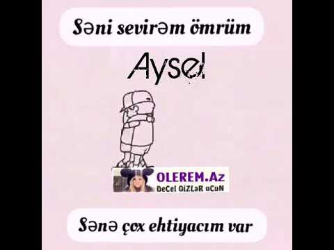 Aysel #aysel#adi#whatsapp#status#videolari#