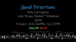 Good Directions, Chords, Lyrics and Timing