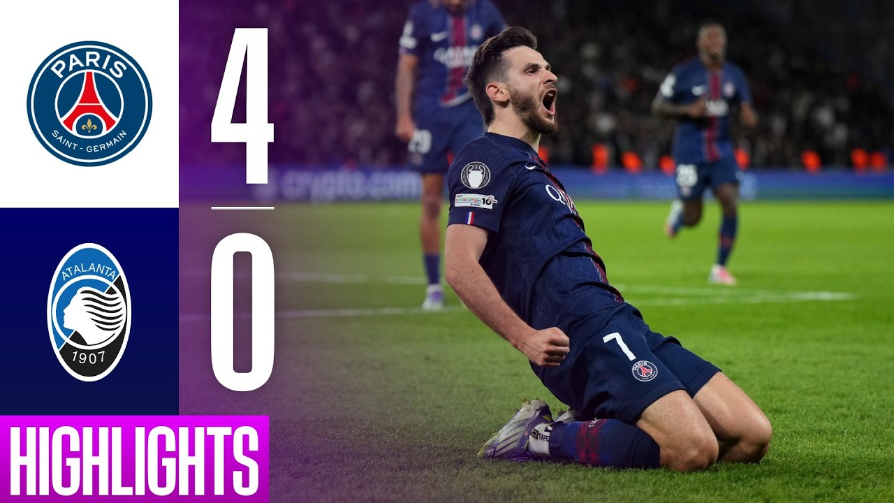 Une VICTOIRE 4-0 pour débuter la CHAMPIONS LEAGUE ! Résumé ⚽️🔥