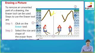Ch 6 | Bright Steps | Computer | Class 01 | Introduction to Tux Paint | For children