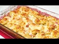 PAPAS GRATINADAS CON JAMÓN DELICIOSAS Y NUTRITIVAS.