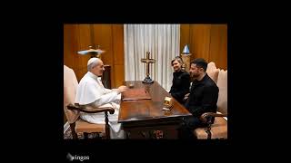 "Zelensky & wife Meets the Pope Leo… But What’s on His Head?! 🤯✝️🇺🇦"