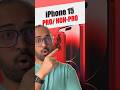 3 Major Changes in iPhone 15 🤯 | #shorts #iphone15