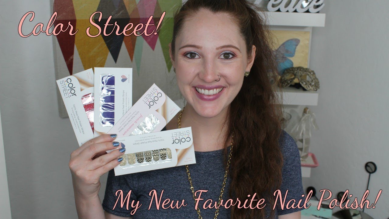 Color Street Demo/Tutorial/How to Apply Color Street Nails beautycon