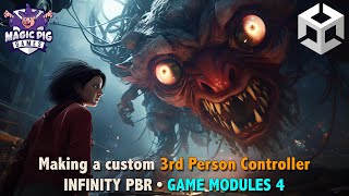 Unity RPG Game Dev LIVE • #117 • Game Modules v4 - 3rd Person Controller?