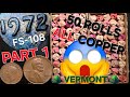 Part 1 of a 100 roll hunt - 50 rolls were *ALL* copper - 1972 FS-108 Found #dwcnc #coinrollhunting