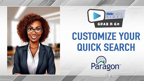 How to Customize Your Quick Search | Grab n Go