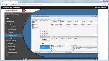 Cisco Unified Attendant Console UC-Trainer - CUACA - Conference Calls - English Australian