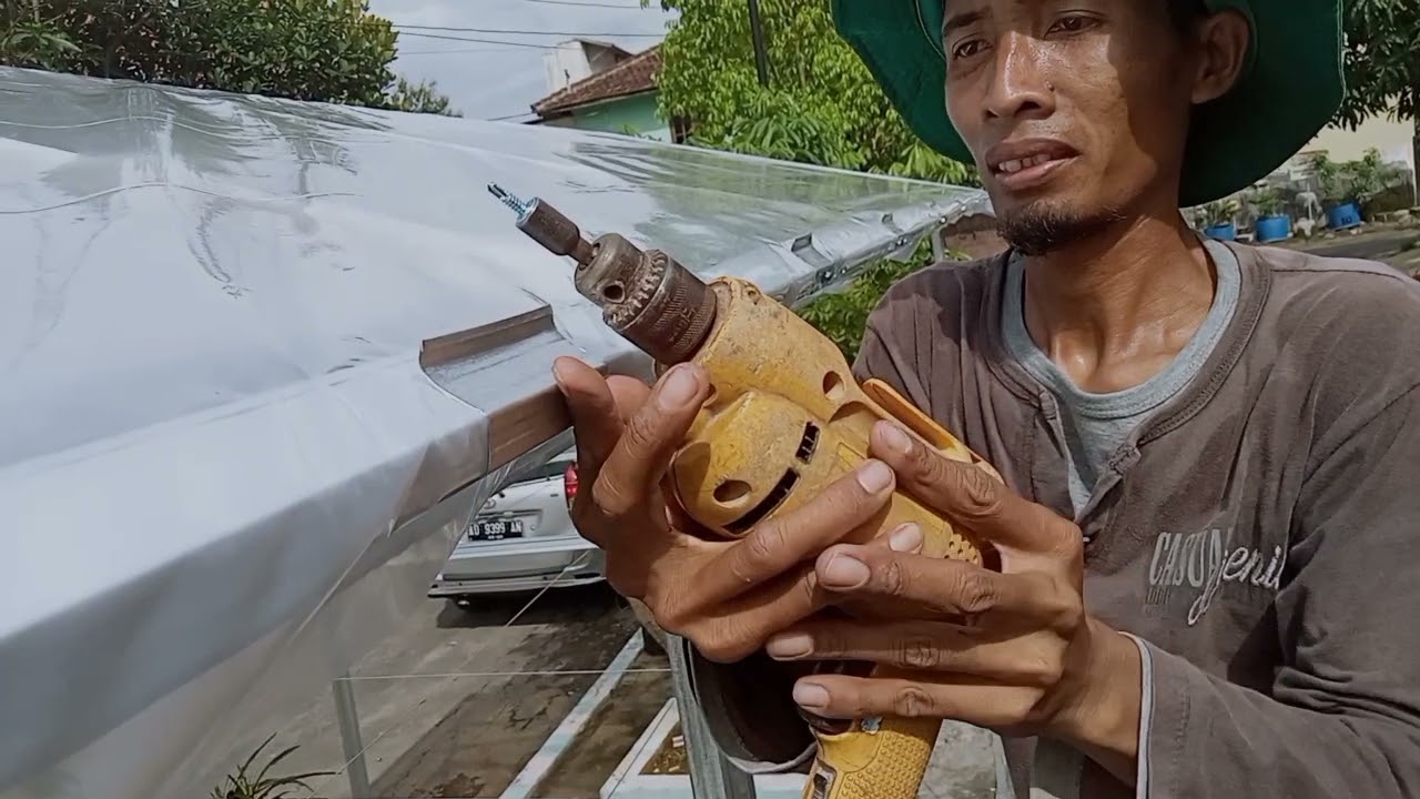 🍇 PEMBUATAN MINI GH(GREEN HOUSE) TANAMAN ANGGUR 🍇