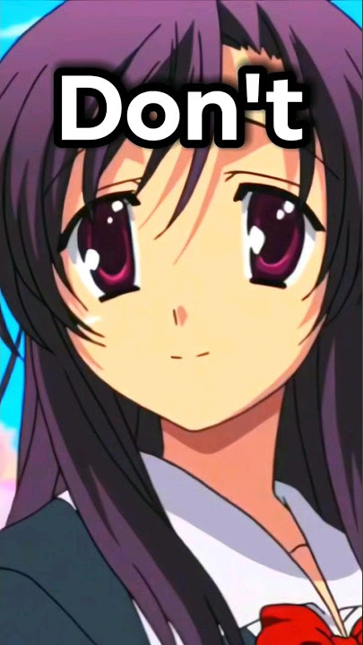 DON'T WATCH THIS ANIME...