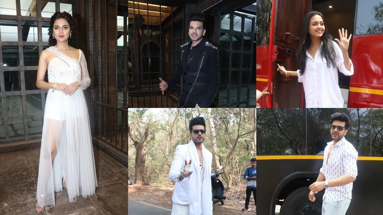 Karan Kundra Tejasswi Prakash Outside Video & Inside Video | Lock Upp |