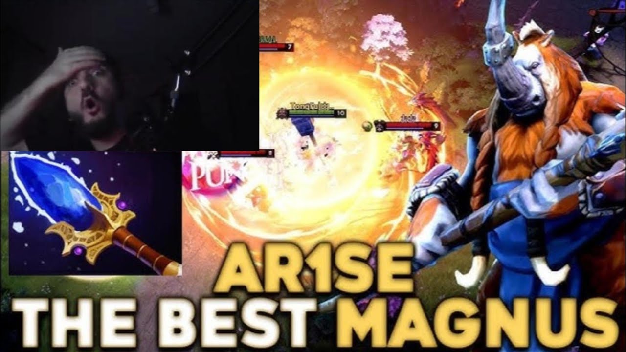 Ar1se Magnus Playsssss WAWWWWWWWWWW Dota 2 Highlights !!