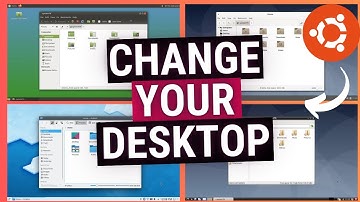 Change your Desktop Environment on Linux