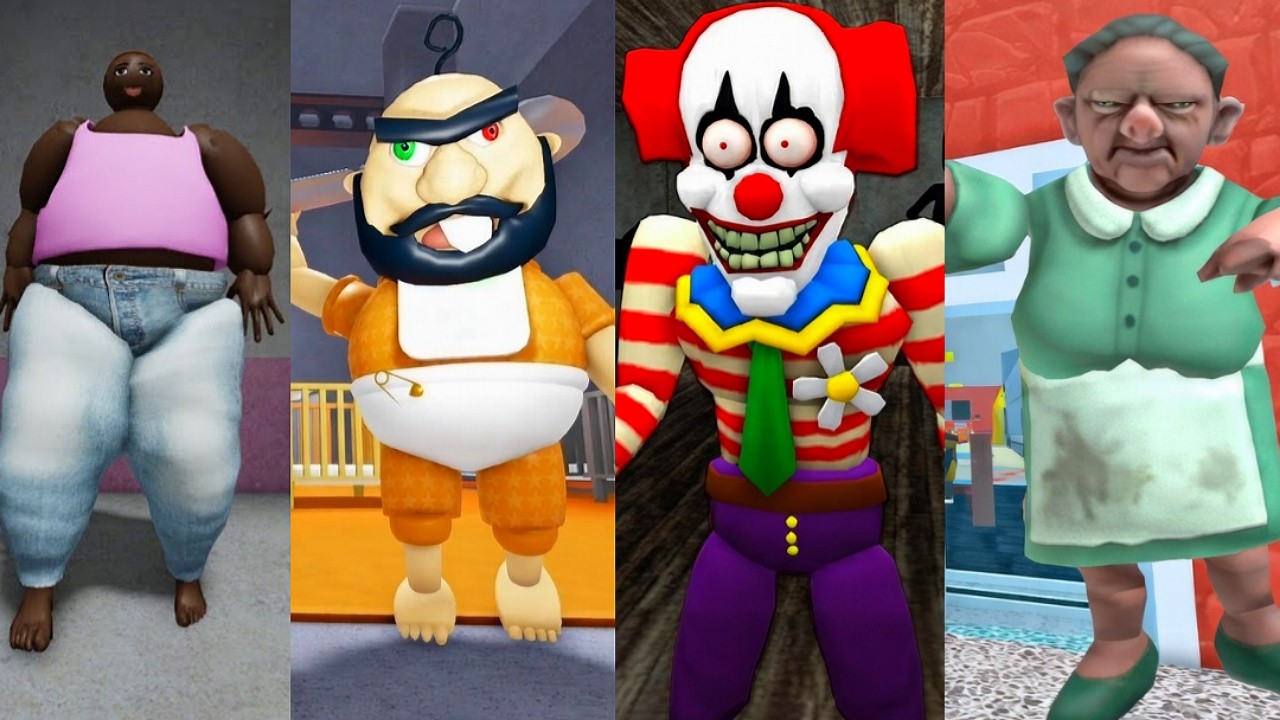 Roblox Escape All Jumpscares, Escape Mr Yummy's Supermarket, BABY BOBBY'S DAYCARE! OBBY Prison