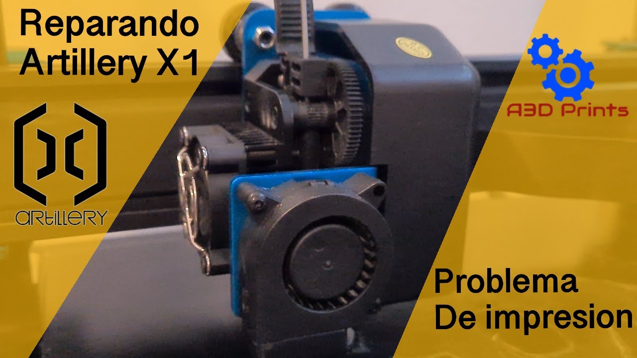 Reparando la ARTILLERY X1 tras 5 impresiones| Punto débil de la ARTILLERY | ¿Garantía de Banggood?