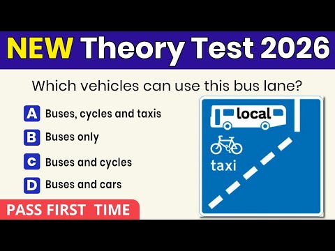 Theory Test 2026 UK Revision | NEW DVSA Questions and Answers | Pass First Time