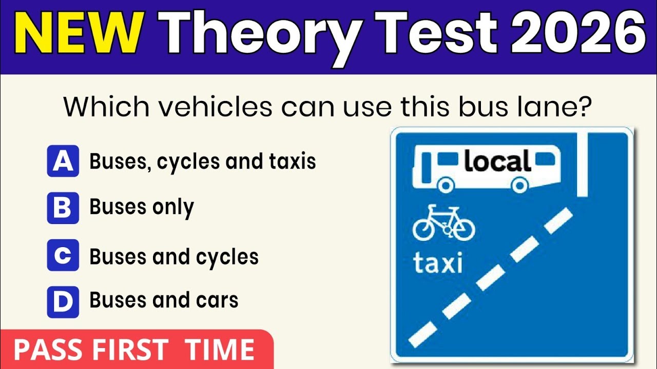 Подготовка к теоретическому экзамену 2026 года в Великобритании | Новые вопросы и ответы DVSA | С...