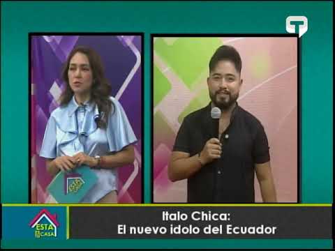 Italo Chica El nuevo ídolo del Ecuador