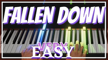 How To Play Fallen Down On Piano For Begginers Easy Tutorial - Undertale Fallen Down Piano Tutorial