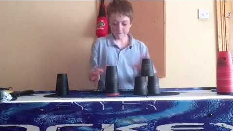 speed stacking - 9 seconds