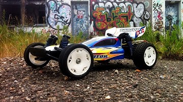 Tamiya DT-02 Desert Gator XB at the Abandoned Harbour - RC RUNNiNG ViDEO