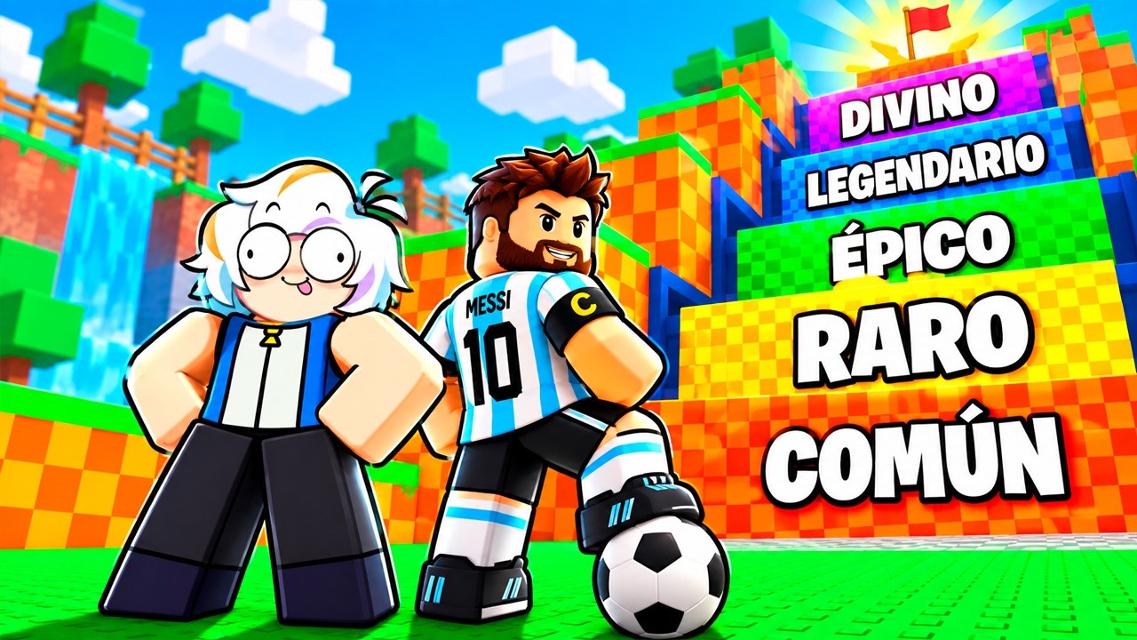 POR CADA PATADA MEJOR FUTBOLISTA COMPLETO (JUMP TO STEAL SOCCER PLAYER ROBLOX)