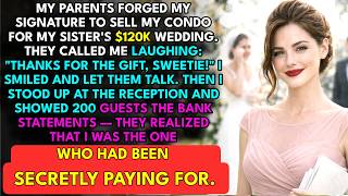 My Parents Forged My Signature to Sell My Condo for My Sister's $120K Wedding—Until I Stood Up at...