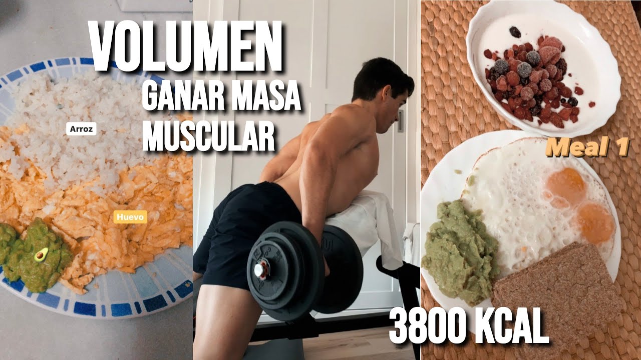 Alimentacion para ganar masa muscular