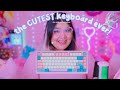 DSA Sylph Potion ACR Pro 75  review + sound test   🎀 @MochiMarie  AKKO TKC kawaii collab keeb ♡