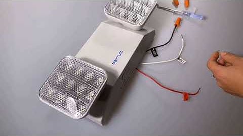 JLEU9 Emergency light installation