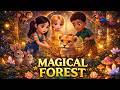 Magical Forest 🌿✨ | Peaceful Nature View | Discover Kids World