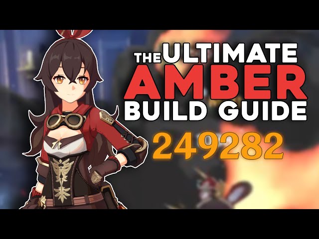Genshin Impact Amber build