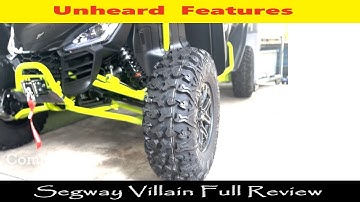 Unveiling the Hidden Features of Segway Villain | Full Review